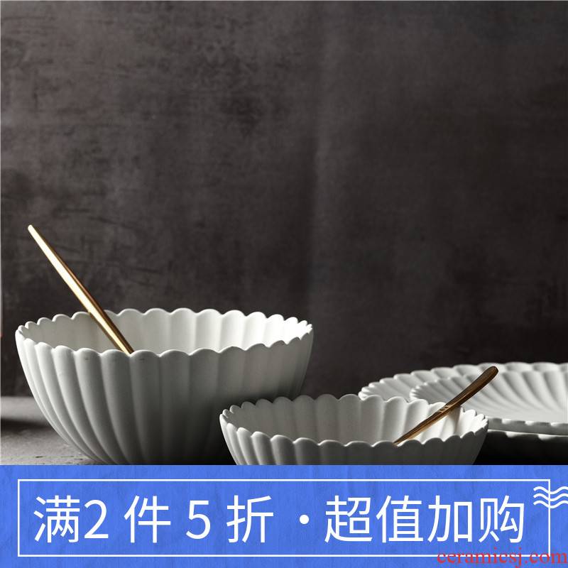 Japanese style restoring ancient ways by use of ceramic plate dessert snacks dish household food dish dish soup bowl ltd.