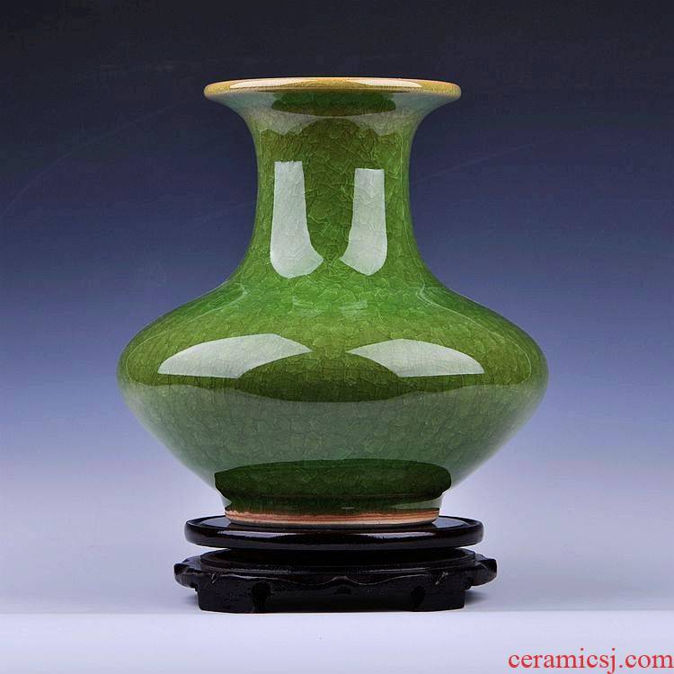 Scene, archaize of jingdezhen ceramics up borneol crackle vase sitting room home decoration arts and crafts