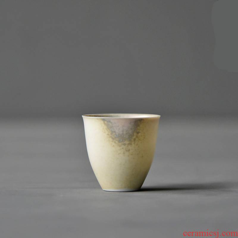 Poly real scene of jingdezhen ceramic tea set shell cup thin foetus noggin manual mini sample tea cup