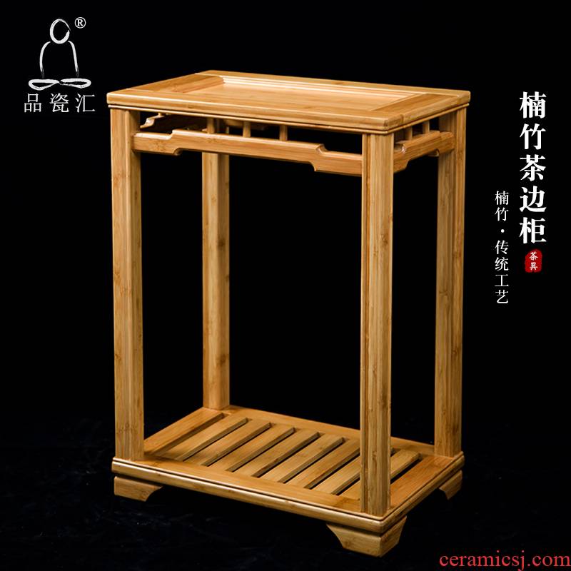 Porcelain sink contracted nanzhu tea eat edge ark cabinet tea table while what solid wood shelf receive tea tea ano side frame