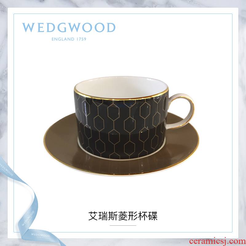WEDGWOOD waterford WEDGWOOD iris diamond ipads porcelain cup cup dish European - style coffee cup tea set in the afternoon