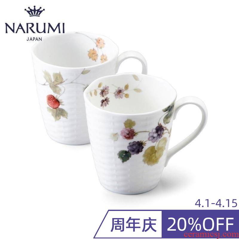 Japan NARUMI sea/sing Lucy & # 39; S Garden mark cup (to) ipads China cup 96011-21903 - g