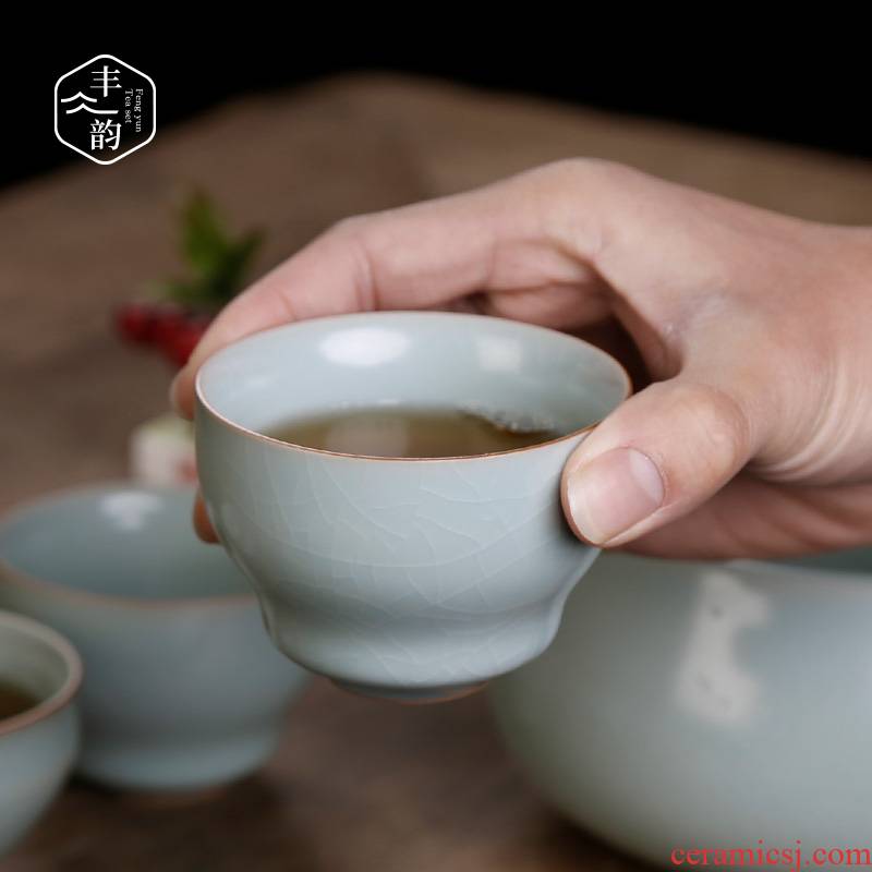Your up tea master cup single CPU archaize ceramic tea cup Your porcelain piece of kung fu tea set checking tea cups