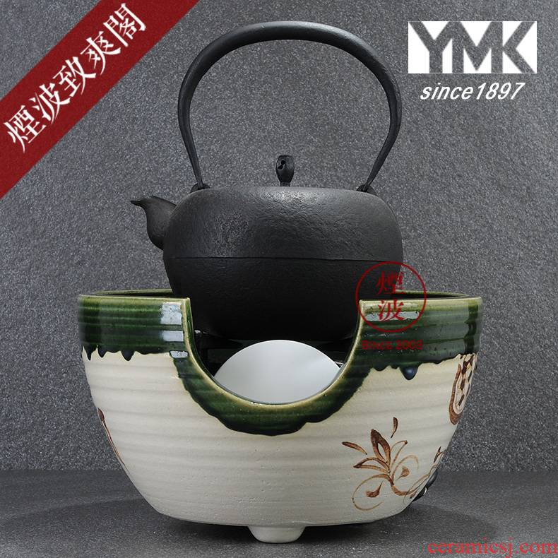 YMK Japanese tea pot of red iron bowl wind electric furnace simulation charcoal stove TaoLu far - infrared electrical carbon furnace electricity