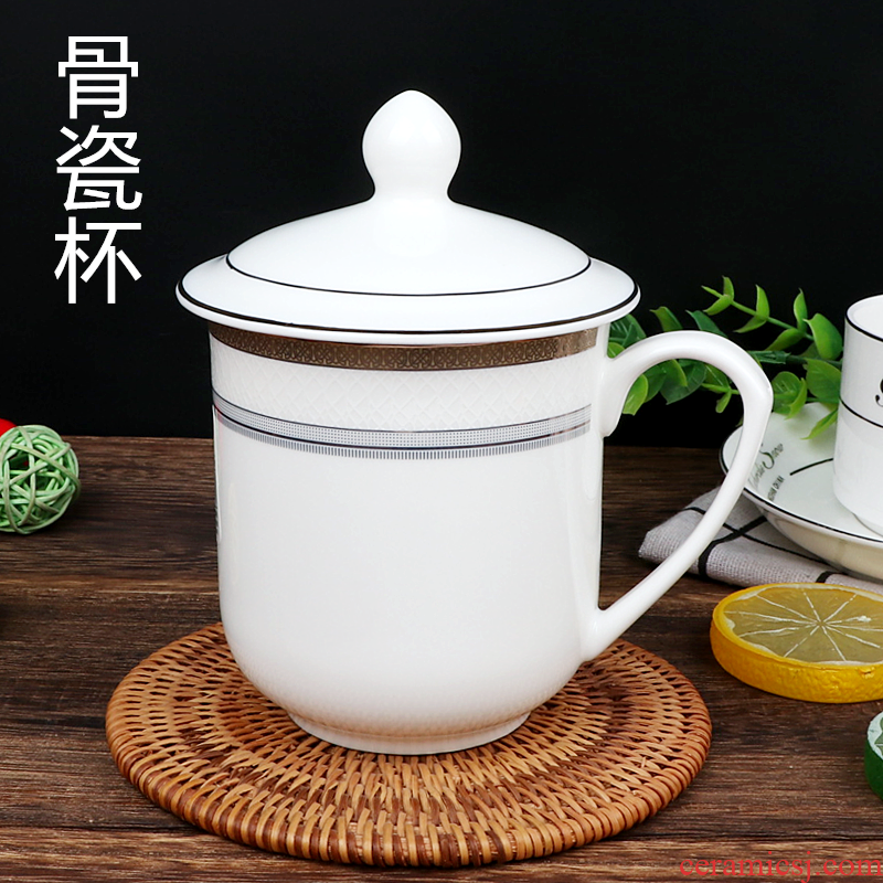 Cheng DE ipads porcelain, ipads China cups, 2 guest office cup ipads porcelain cup lid cup cup conference cup cup