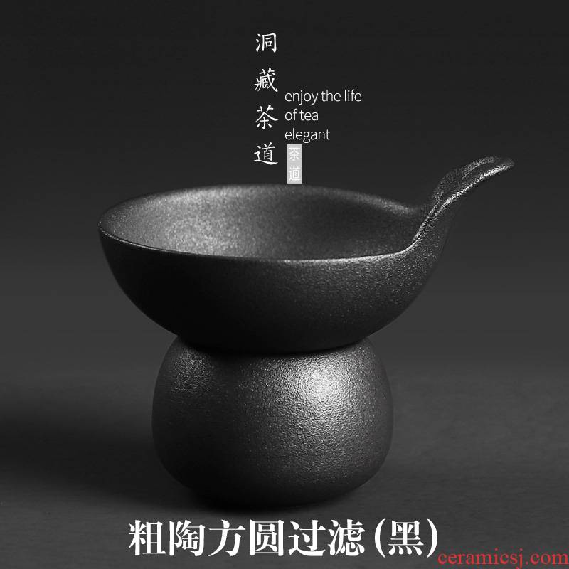 In building ceramics) coarse pottery tea filter kung fu tea tea tea filter mesh