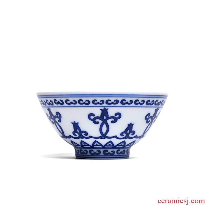 Cheng DE xuan tea jingdezhen checking ceramic gifts, hand - made porcelain cup Buddha rhyme