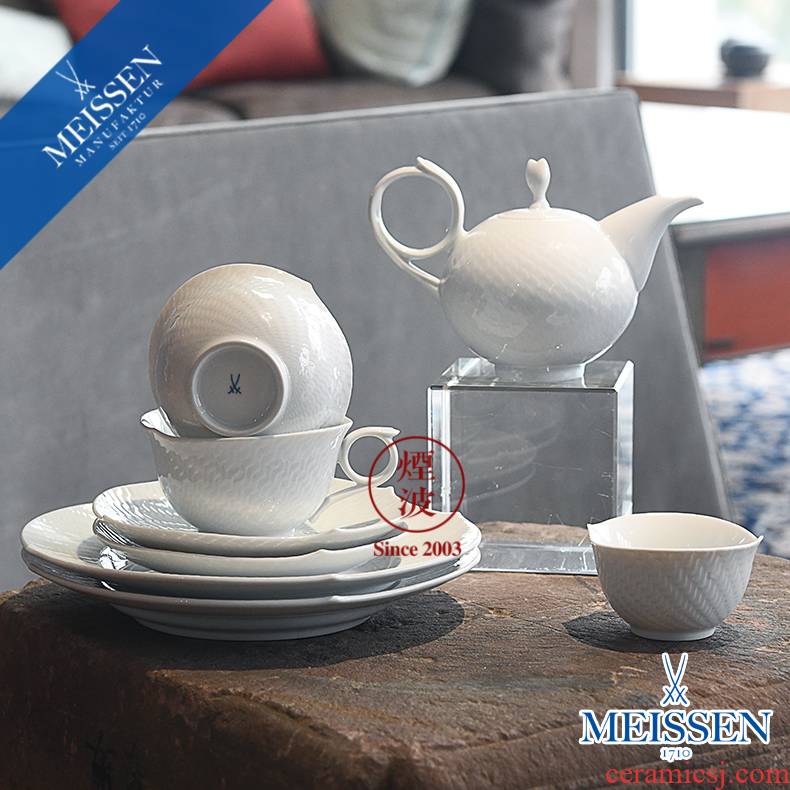 German mason MEISSEN porcelain wave series of pure magic teapot teacup tea set group