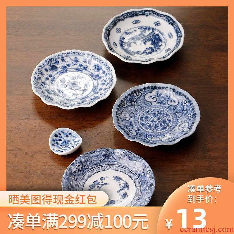 Meinung'm ceramic small dishes flavor dish imported from Japan Japanese soy sauce dish dish vinegar sauce dish