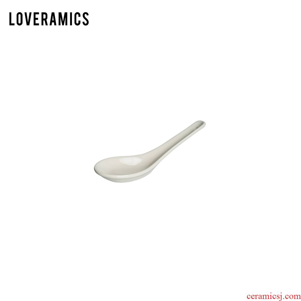 Loveramics love June 14 cm household spoon, spoon, ladle rice white