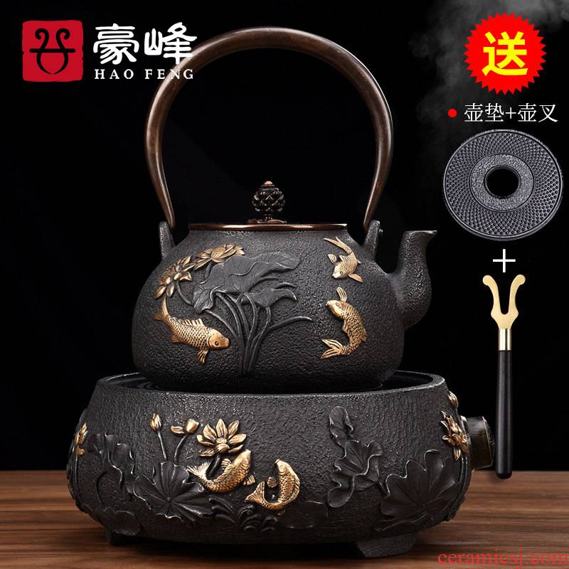 HaoFeng suit the electric TaoLu boiled tea, the iron pot of cast iron tea special electric TaoLu boiled tea, imitation, boil the kettle