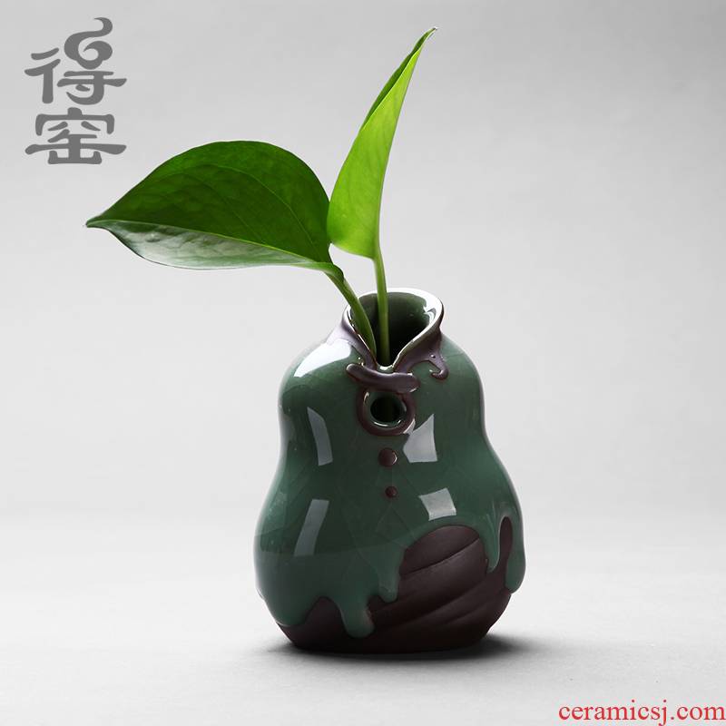 Shadow at zen tea elder brother up pet vase furnishing articles checking ceramic flower implement contracted sitting room of rural household decorations