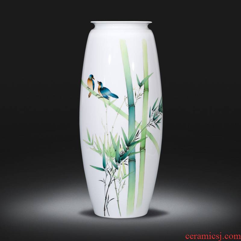 Jingdezhen ceramics by furnishing articles hand - made vases, flower arranging new Chinese style household ladder sitting room adornment