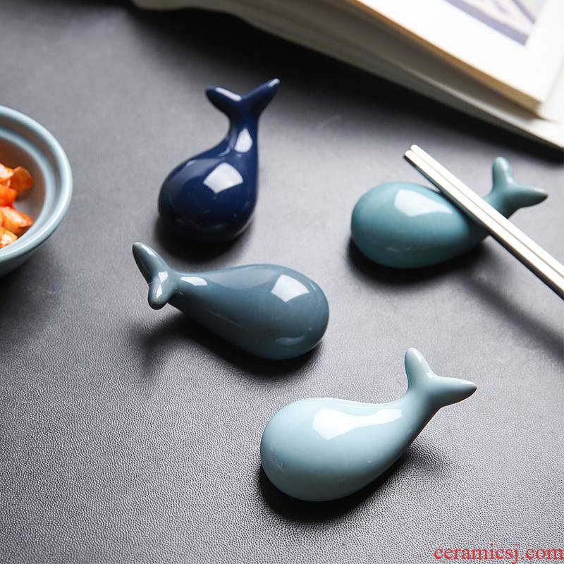 Tinyhome northern wind, lovely ceramic chopsticks chopsticks rack whales rack chopsticks chopsticks chopsticks pillow dinner table