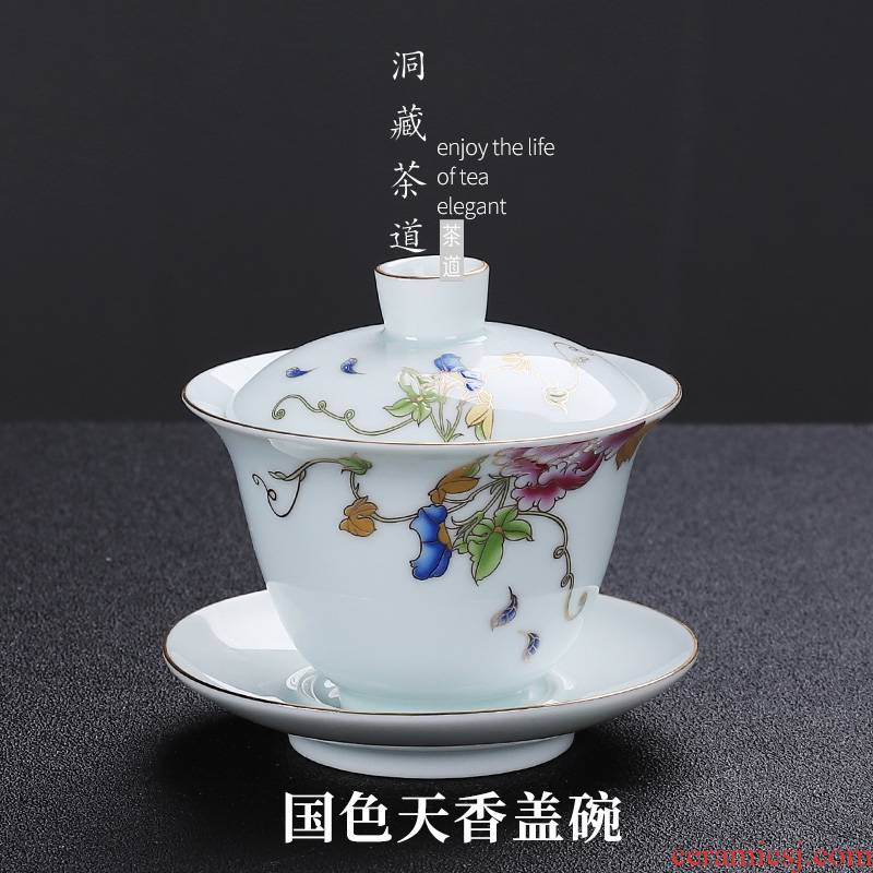Tureen large cups in building a single powder blue heap spend checking ceramic three to make tea Tureen porcelain bowl bowl