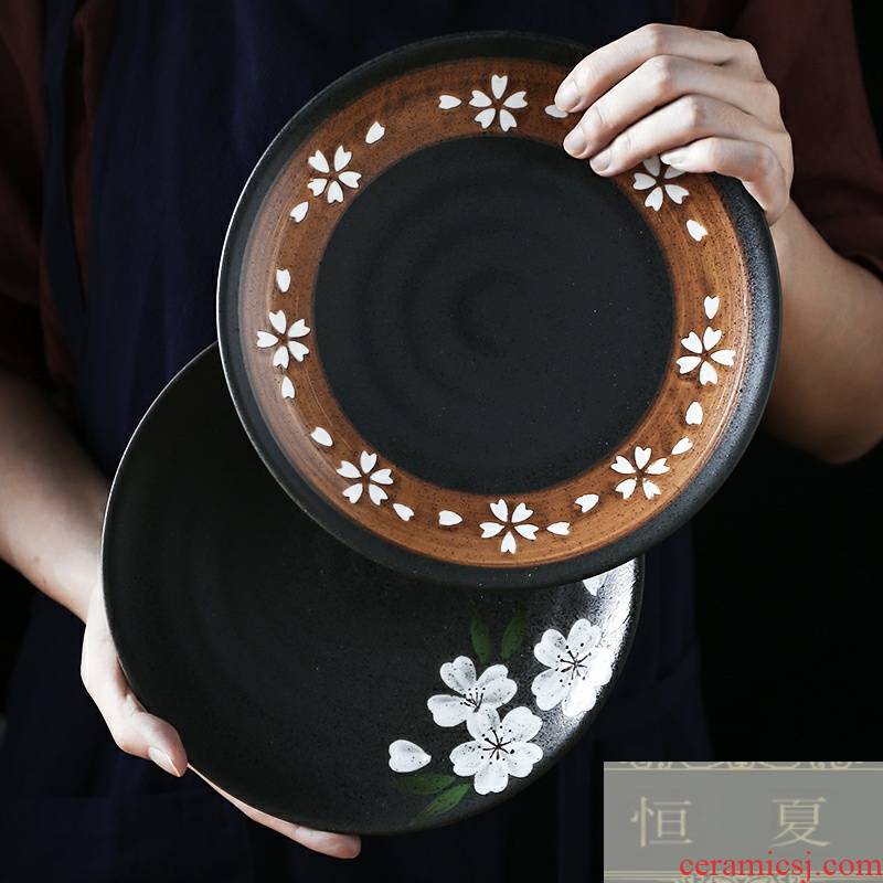 Creative move Japanese - style meal dish dish home snack dish restaurant hotel ltd. ceramic tableware nice dishes