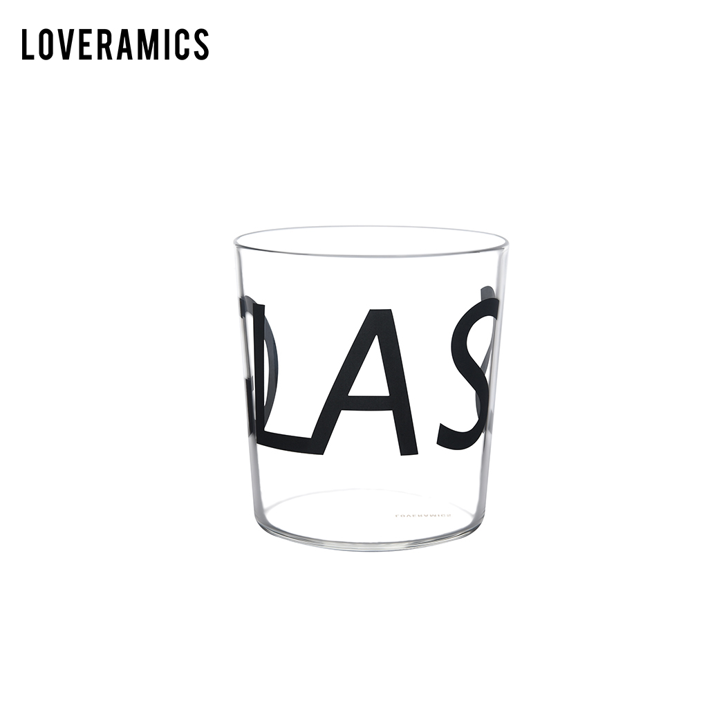 Loveramics love Mrs, Made in China 330 ml transparent heat - resistant glass cup milk cup
