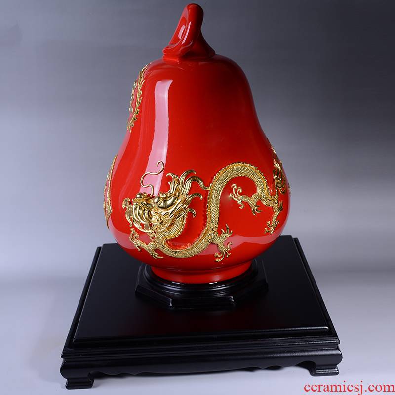 Really sheng paint line carve household act the role ofing is tasted furnishing articles creative gift ceramics sitting room adornment bag in the mail