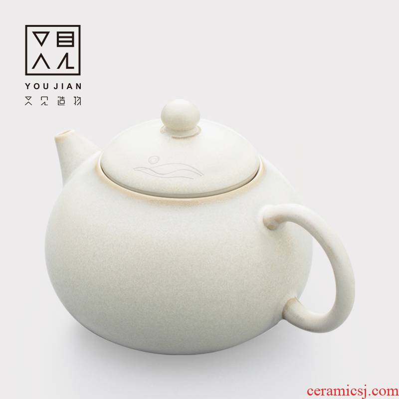 And creation of ceramic teapot kung fu tea sets xi shi tea pot of household creative mini single pot of the teapot