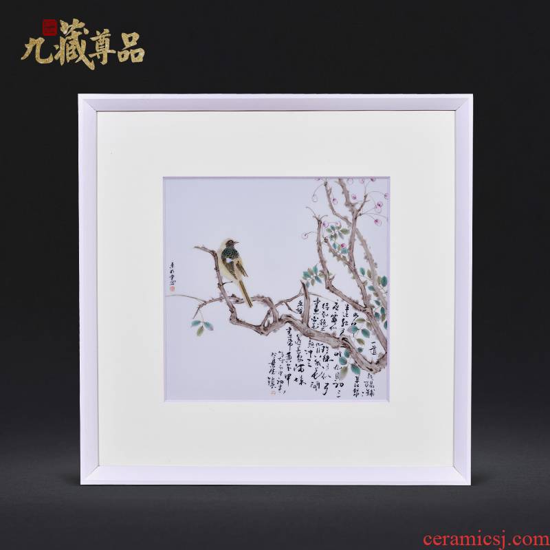 Cixin qiu - yun dong - Ming li famous jingdezhen ceramics hand - made figure adornment porcelain plate paintings of Chinese style household decoration