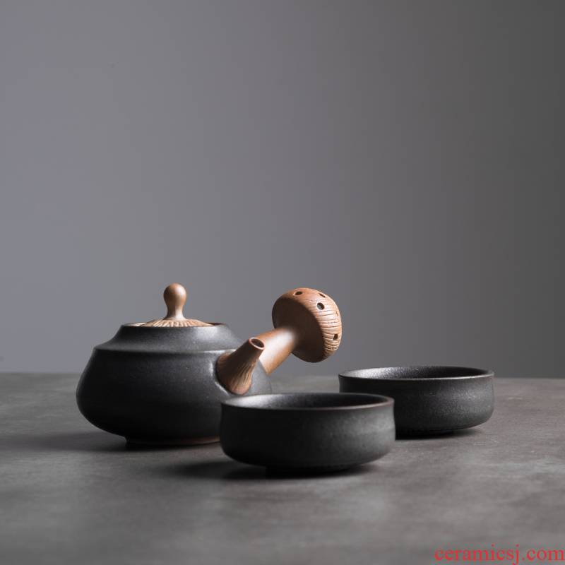 TaoDian pottery pot teapot little teapot cooked pot kung fu tea kettle pot set the teapot