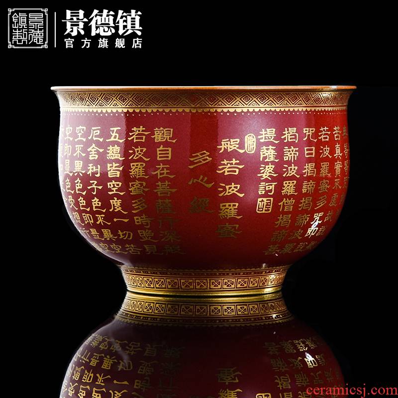 Jingdezhen flagship store ceramic hand - made paint sample tea cup Chinese style pastel master cup of kongfu tea cup