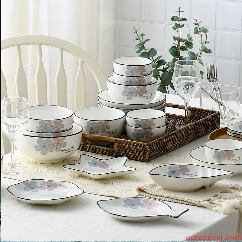 Contracted plate suit dish dish home ins.net HongCan dish creative western food steak dishes tableware ceramic plate