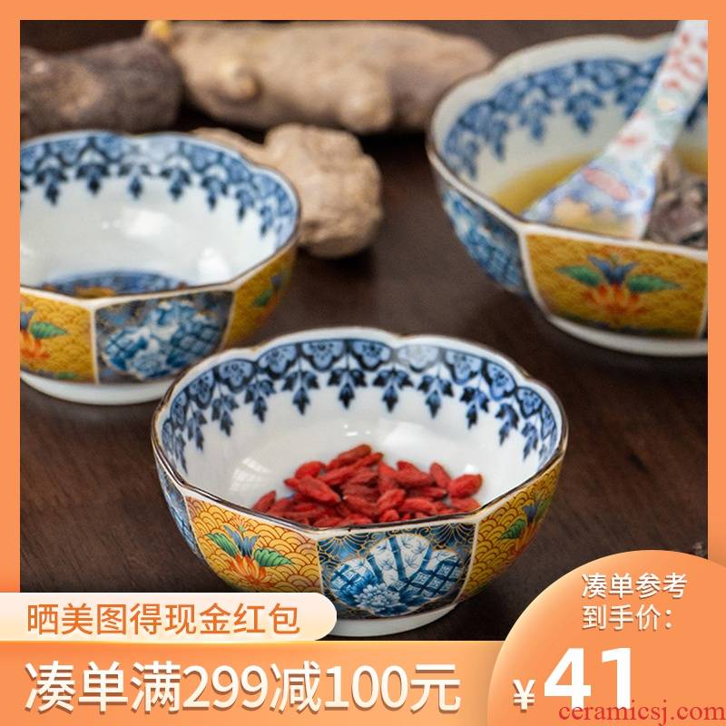 4.5 inch Meinung burn bowls creative rice bowls move home eat rice bowl retro to use imported from Japan
