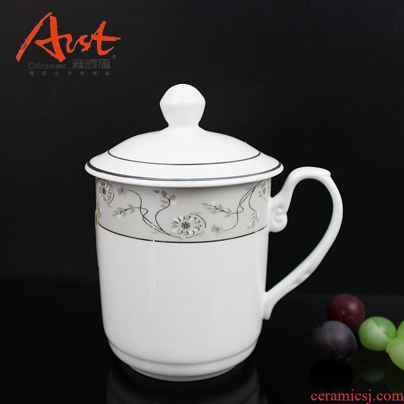 Arst/ya cheng DE TD medium cup/glass/ceramic administrative cup/porcelain cup with a cup of cup and meeting