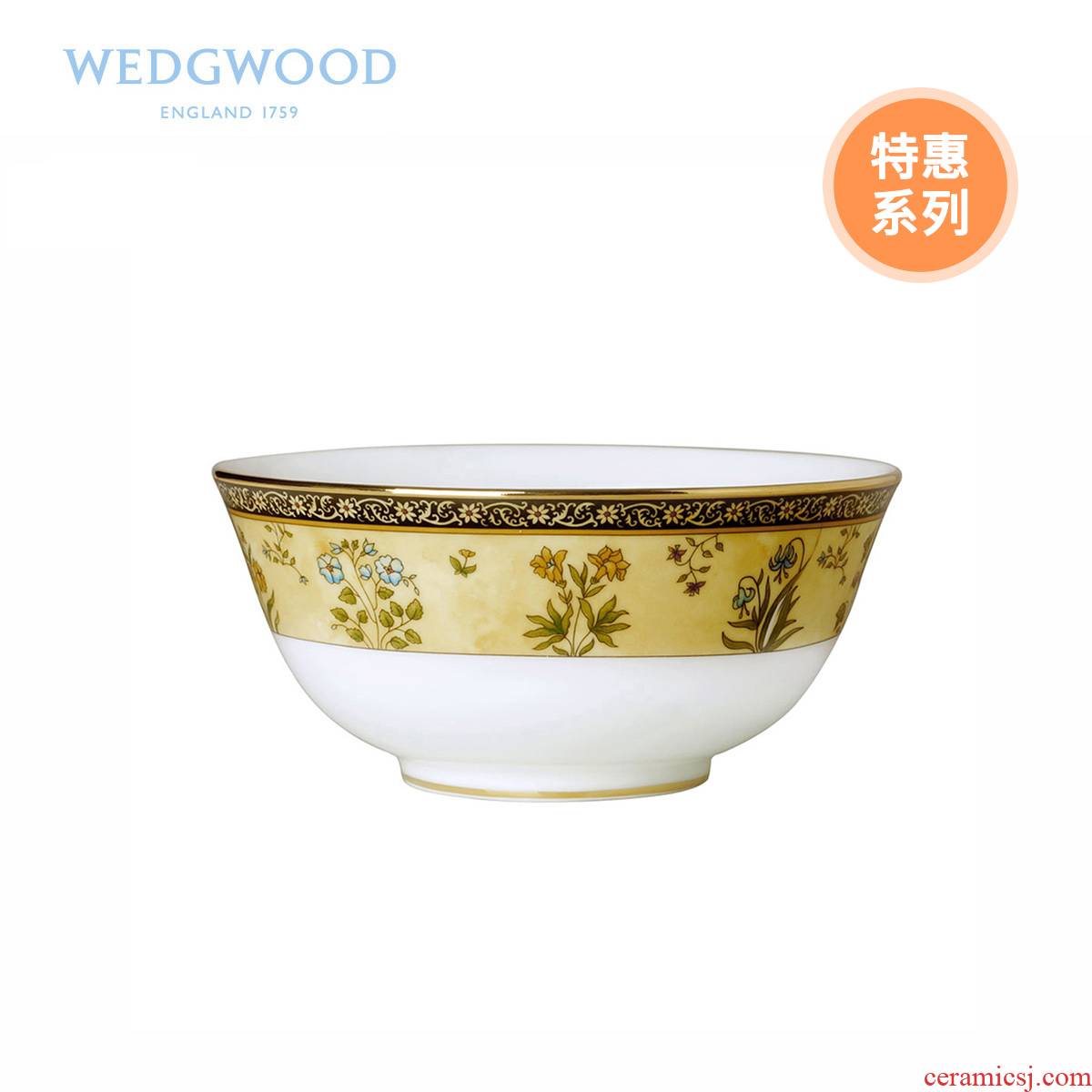 Wedgwood waterford Wedgwood flower of India India 11.5 cm high - grade ipads China rice bowls