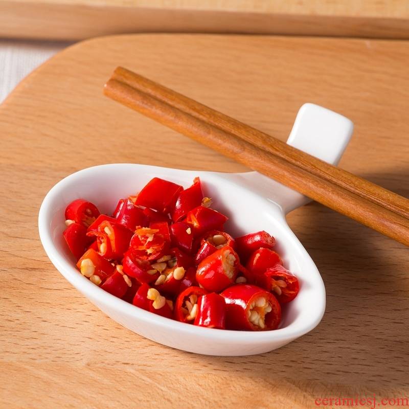 Jingdezhen lead - free restaurant use creative ipads China chopsticks pillow chopsticks ceramic tableware chopsticks holder frame