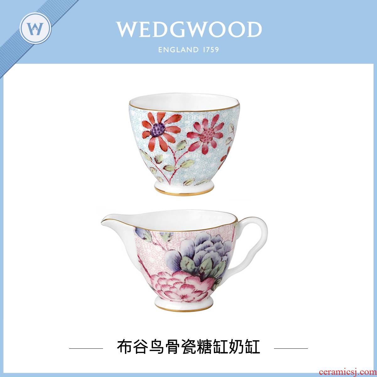 Wedgwood Cuckoo Cuckoo sugar milk cylinder suit ipads China sugar can milk as cans afternoon tea tableware utensils