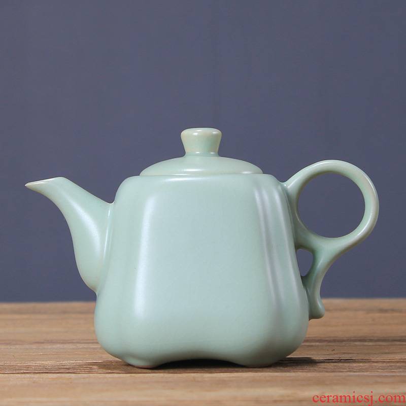 Your up teapot creative single pot of kung fu tea set a single household contracted and I tea exchanger with the ceramics filter the teapot