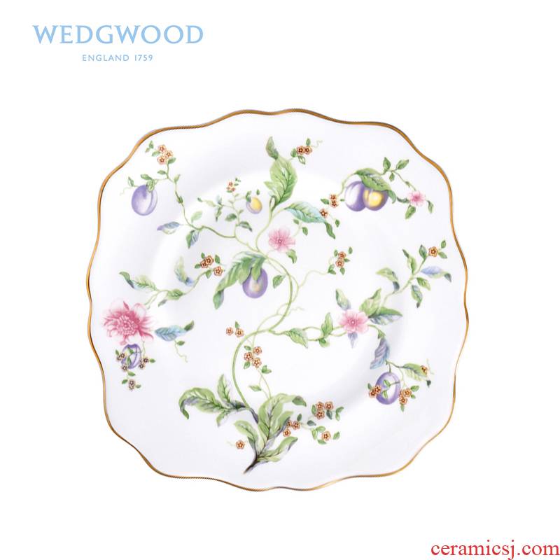 Wedgwood Sweet name name Plum Sweet berry, 20.5 cm ipads porcelain snack plate/fruit tray