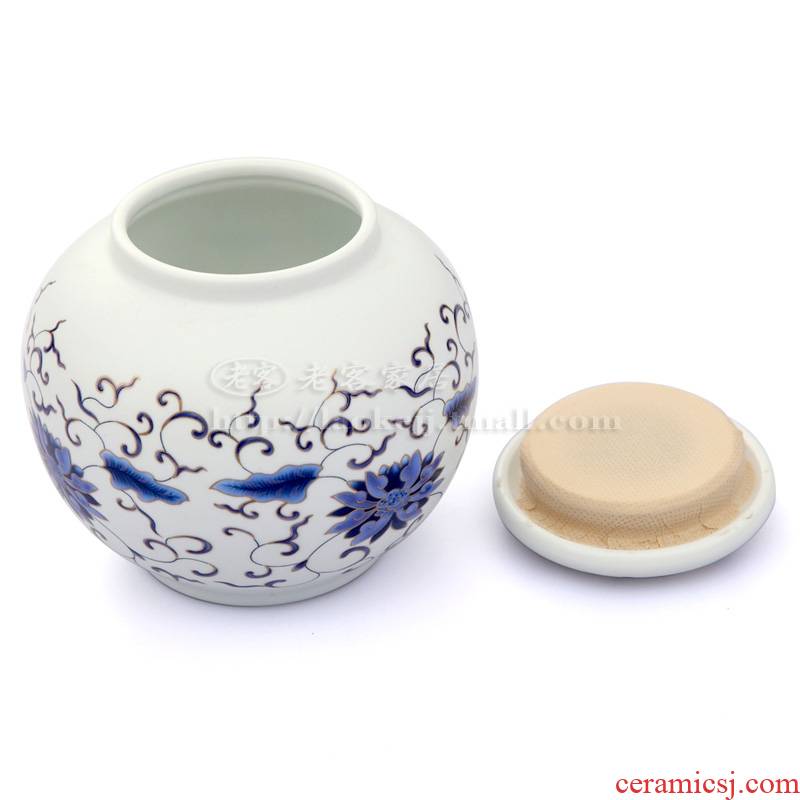 Shadow enjoy household utensils ceramic tea pot for spherical storage POTS Hester prynne store receives the seal pot POTS