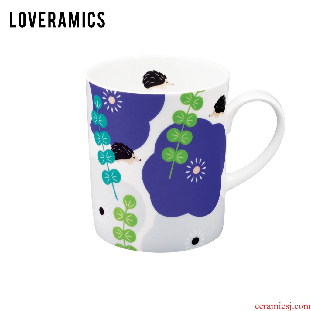 Loveramics love June I love mark cup three 380 ml ipads porcelain cup of milk tea cup cup (spring)