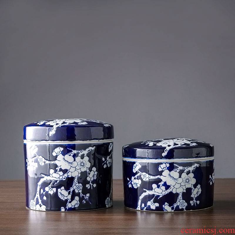 Ceramic tea caddy fixings stored up tea urn tea tea urn storage puer tea cake receive up Ceramic POTS