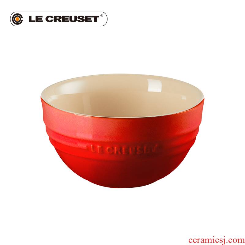 France 's LE CREUSET cool color stoneware rainbow such to use multi - color optional household