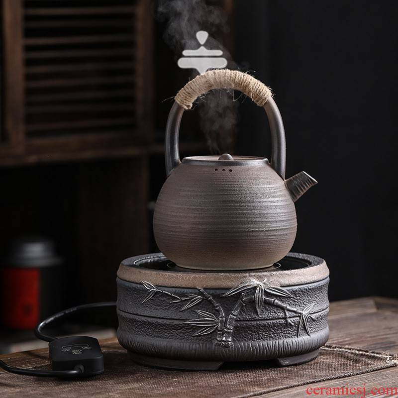 Ancient early burn electrical TaoLu household boiling tea stove boiling water furnace high temperature coarse TaoNai office ceramic tea