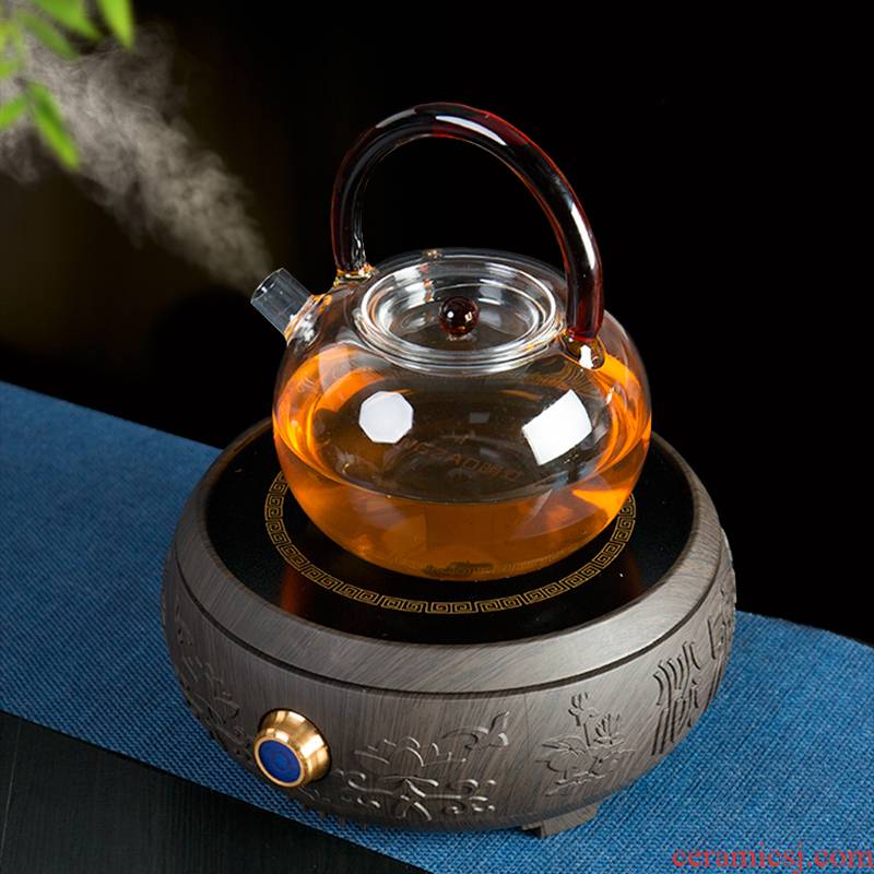 Ronkin electric TaoLu teapot tea stove tea machine electric kettle.mute boiled tea, household mini contracted