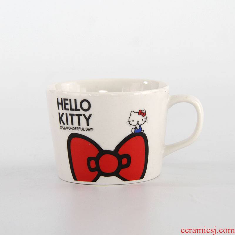 Clearance cost cartoon cup to KT, hello Kitty, ceramic cup miffy rabbit bear cup easily