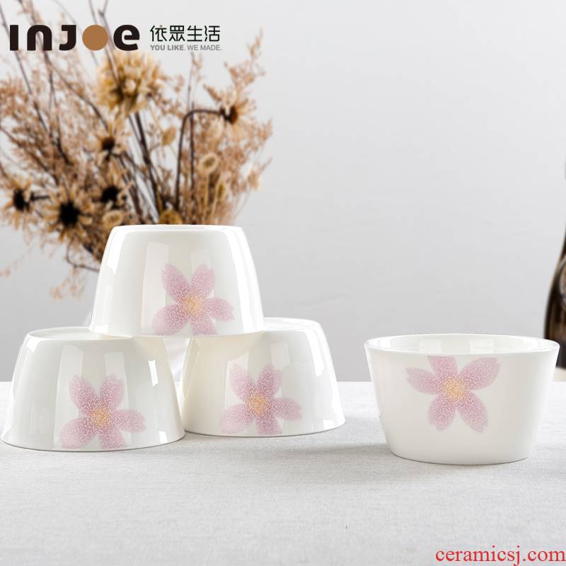 2 people of tangshan high - grade ipads China tableware suit dishes household of Chinese style dishes suit Chinese style 4 Korean ceramics