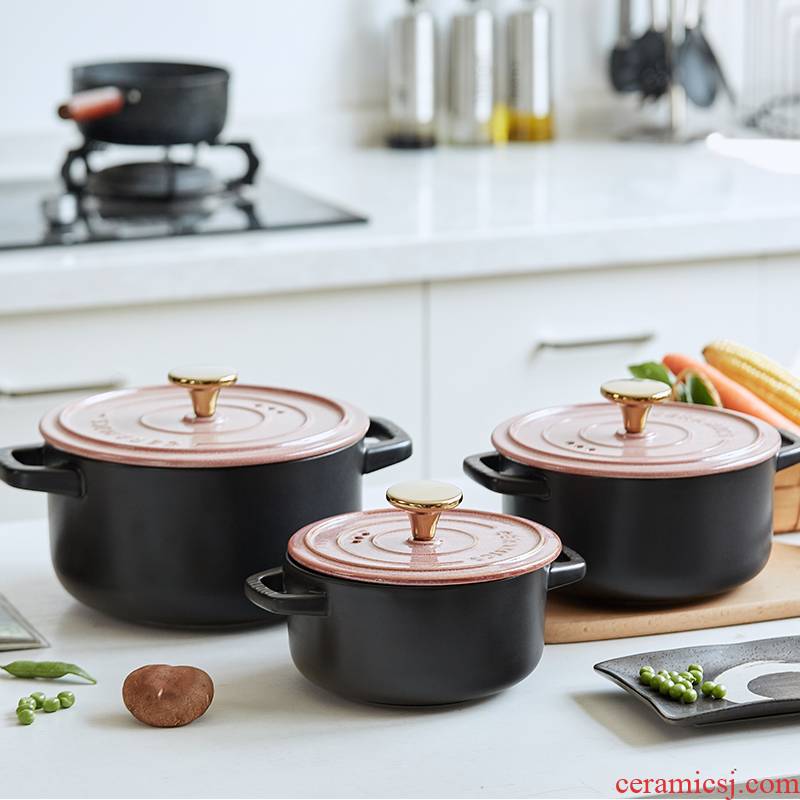 Variable sand pot fashion household health high - temperature ceramic size soup pot stew cooked porridge tasty casserole simmering