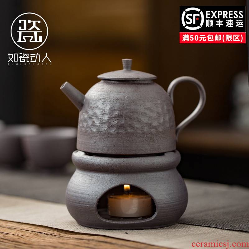 Household ceramics tea stove temperature kung fu tea tea device accessories based wine alcohol lamp base of tea stove heating temperature