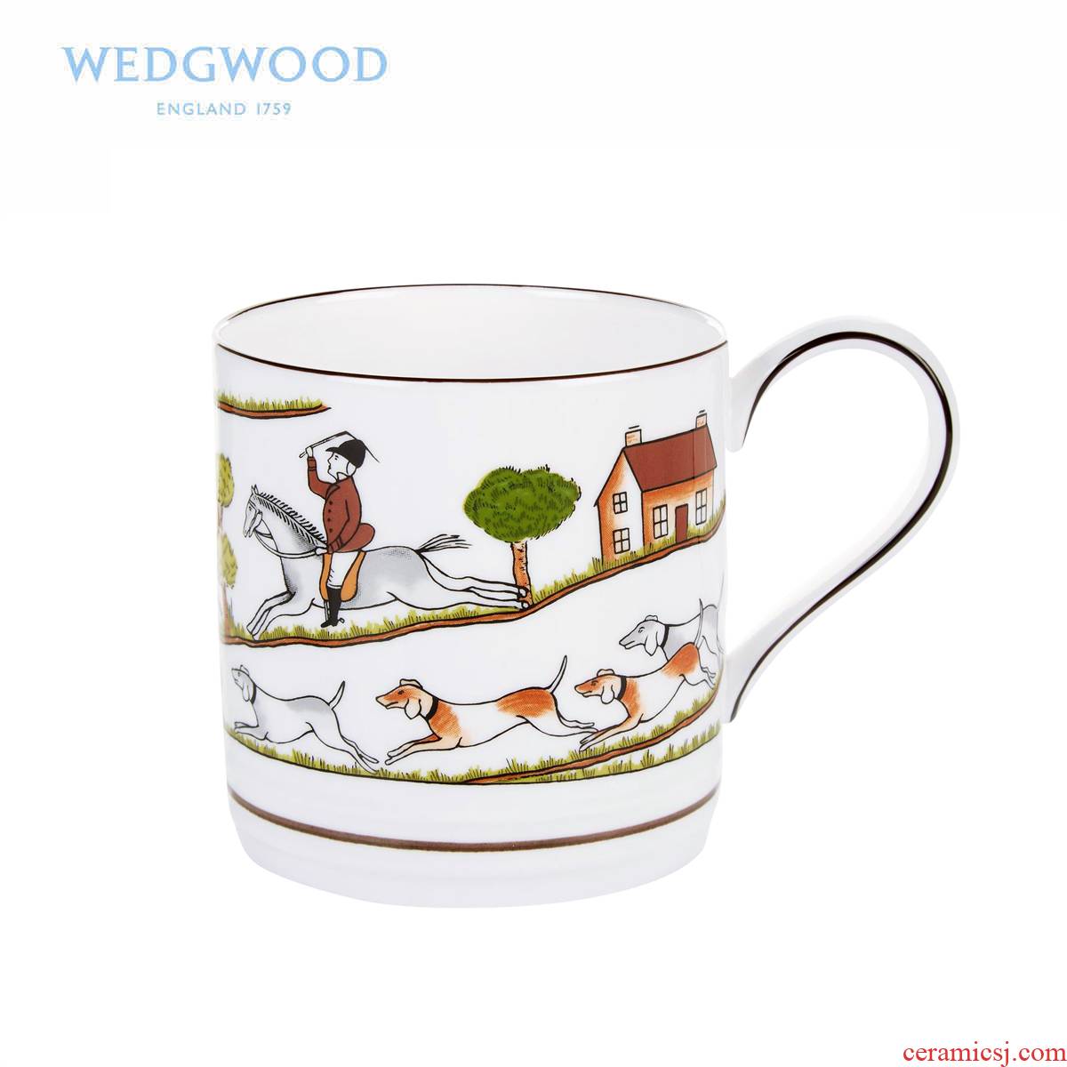 Wedgwood waterford Wedgwood Hunting Scene Hunting series ipads China mugs WNF coffee spoon