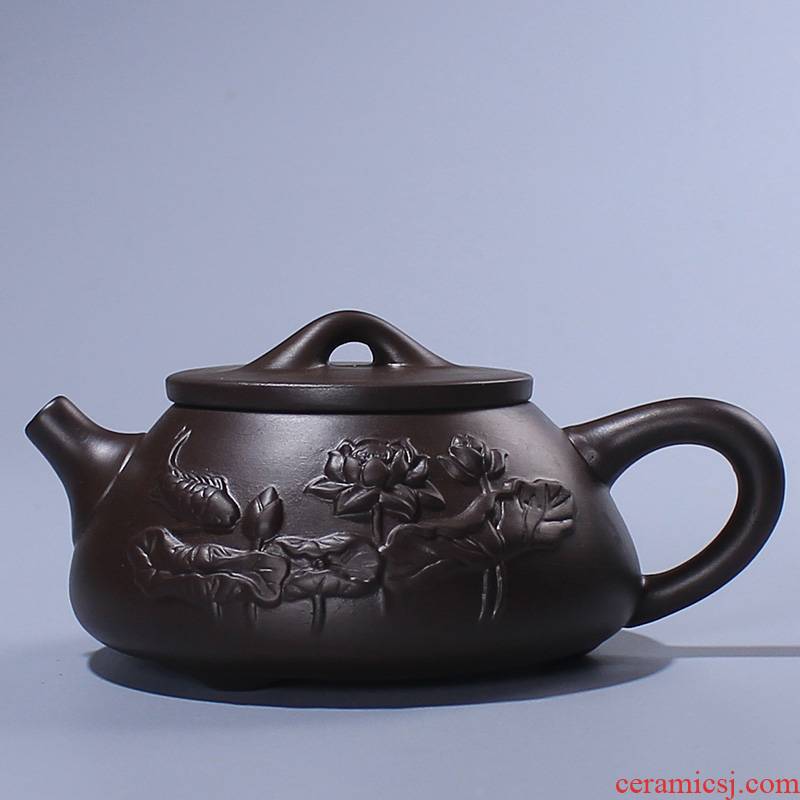 Single pot of household contracted and I ceramic tea pot - ceramics kung fu tea set a Single creative teapot tea tea
