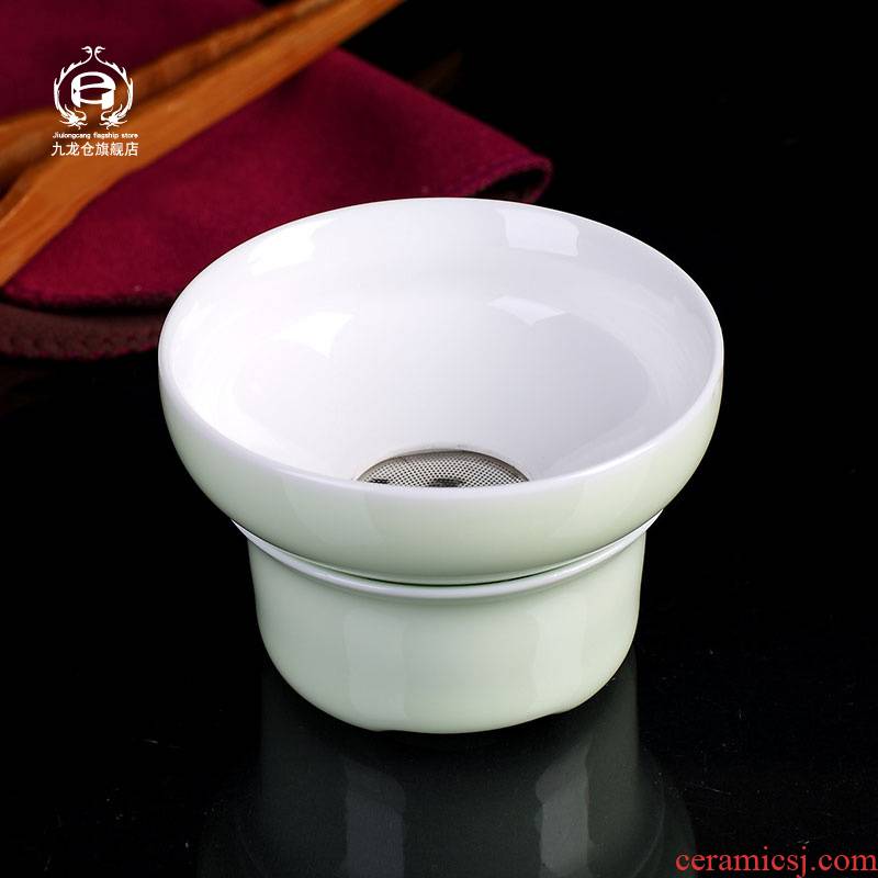 DH celadon tea accessories tea filter) tea strainer) make tea cup tea filters filter leakage