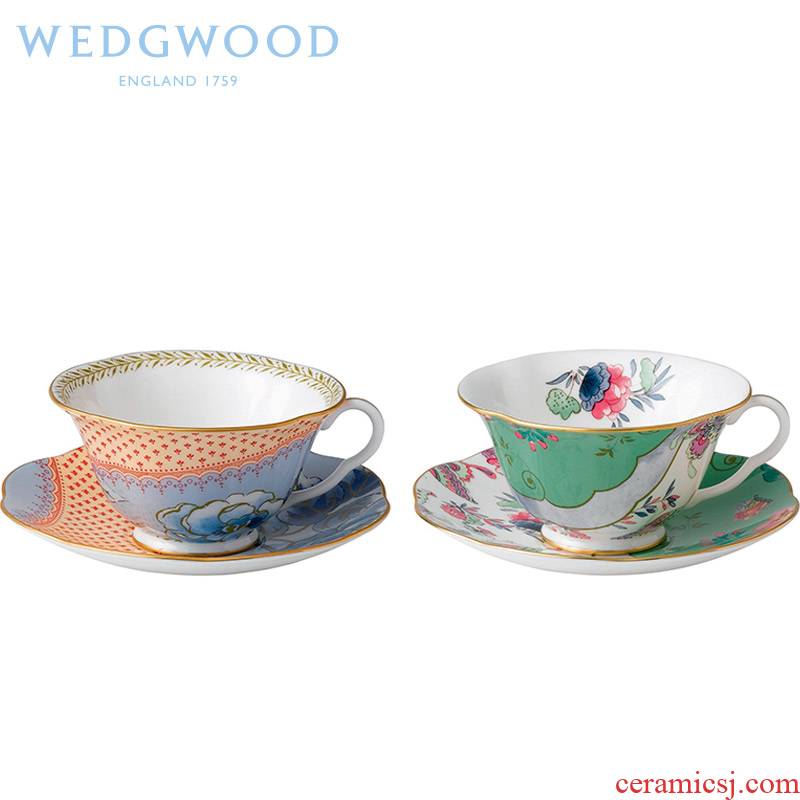 Wedgwood waterford Wedgwood flowers dance sphenoid ipads porcelain coffee cup dish 2 suit ipads China tea set gift boxes