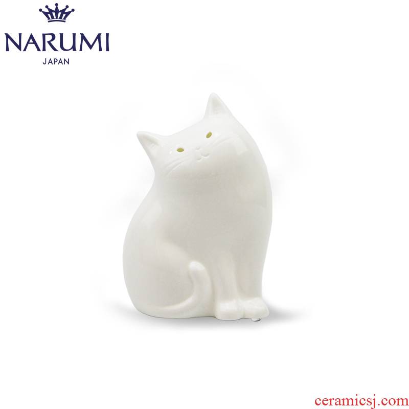 Japan NARUMI sound oblique head sea cat, double blessing ipads porcelain furnishing articles