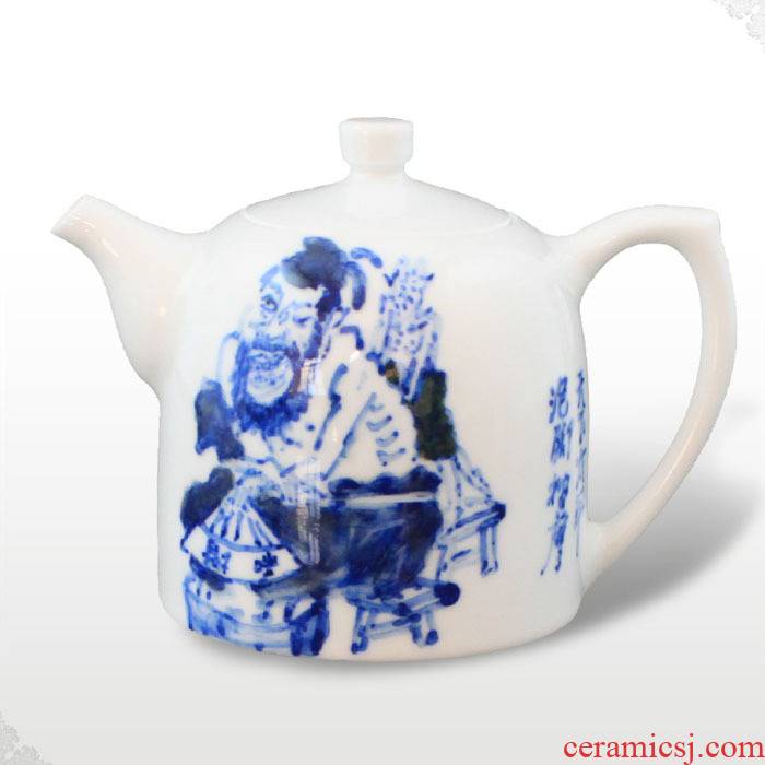 Offered home - cooked teapot hand - made porcelain in jingdezhen porcelain tea sets kungfu Tang Shengyao manual CiHu kettle